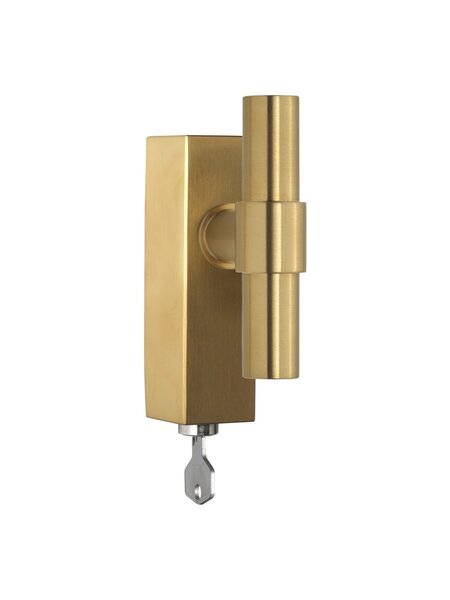 Formani Afsluitbare raamkruk Piet Boon ONE PBT20-DKLOCK - Goud PVD