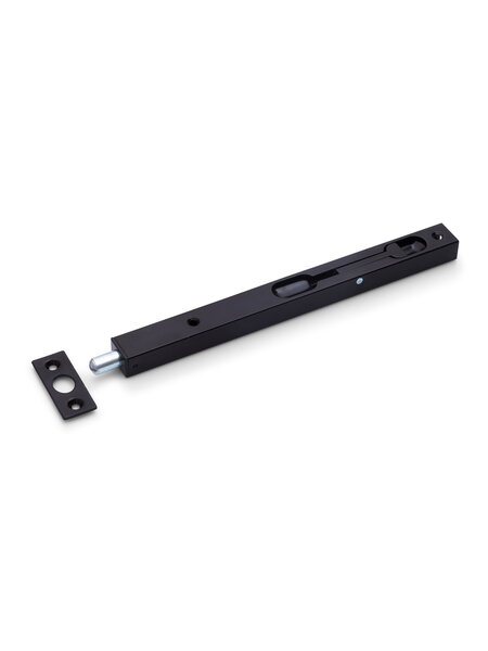 Dulimex Zwarte bascule kantschuif 400x17x15mm