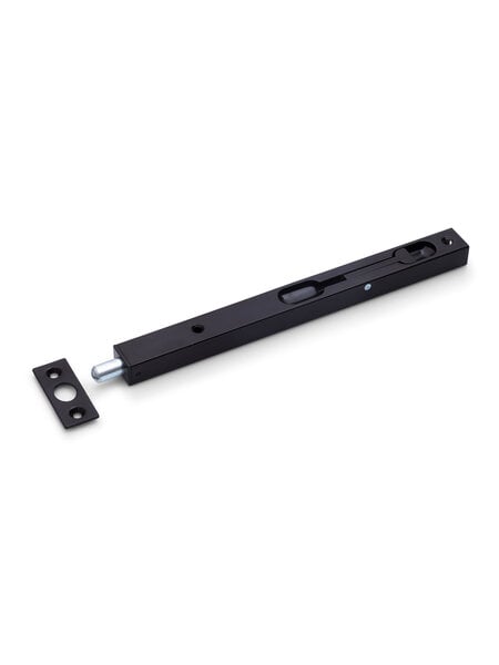 Dulimex Zwarte bascule kantschuif 400x20x15mm