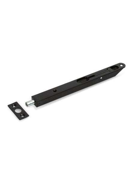 Dulimex Zwarte bascule kantschuif 200x17x15mm  - afgeschuind