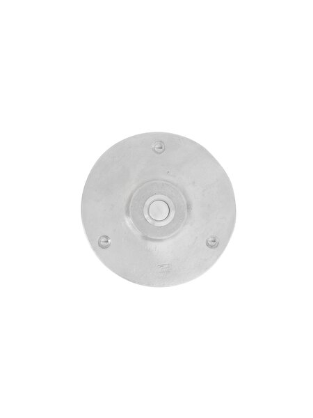 Dauby Deurbel RO90 mat wit brons Ø 90mm (WBS)