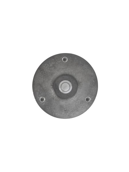 Dauby Deurbel RO90 ruw metaal Ø 90mm (RM)