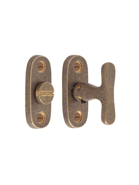 Dauby WC garnituur  PBTC 1 ruw brons (RB)