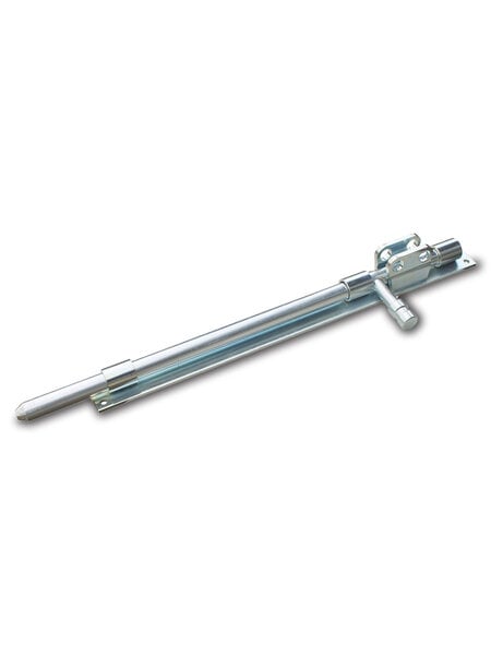 Dulimex Hangslotgrendel verticaal 420 mm verzinkt