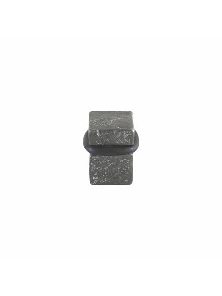 Dauby Deurstop ruw metaal- 25x25x32mm