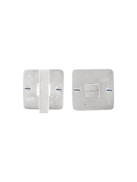 Dauby Set toilet WC /QU mat wit brons (WBS)