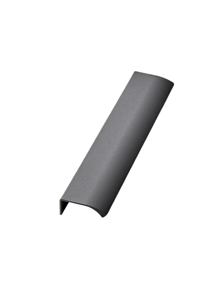 Furnipart Hoekgreep EDGE STRAIGHT  antraciet grijs - texture