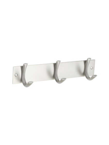 I.B.E. Kapstok met 3 haken 260 mm RVS kleur