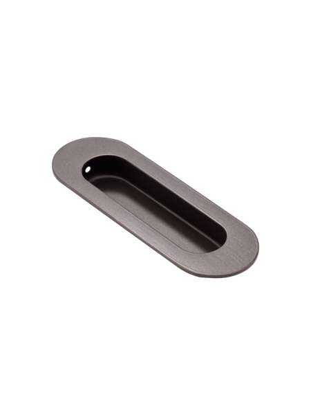Dulimex Ovale schuifdeurkom 120x40 mm – Geborsteld brons