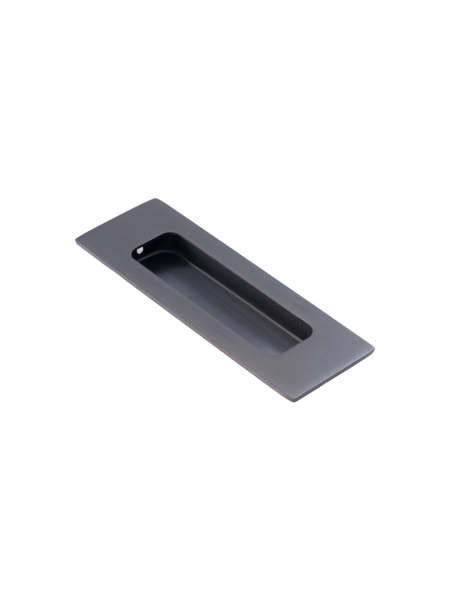 Dulimex Rechthoekige schuifdeurkom 120x40 mm – PVD Gunmetal