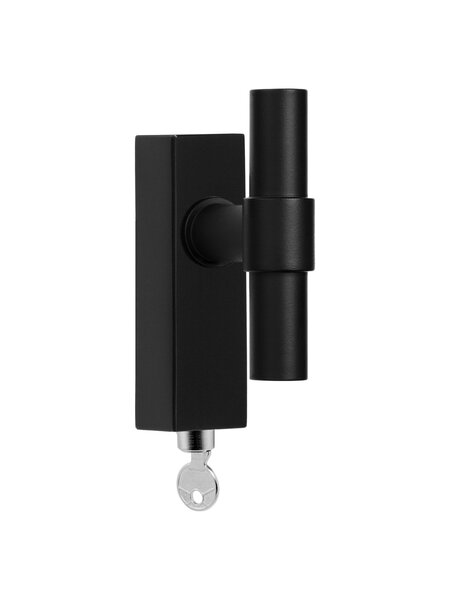 Formani Afsluitbare raamkruk Piet Boon ONE PBT20-DKLOCK - Zwart