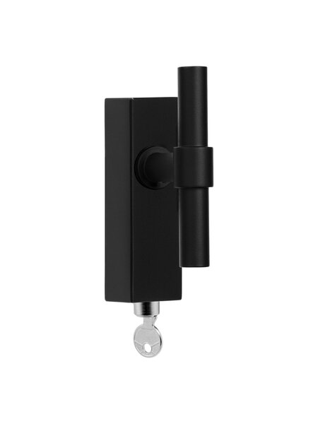 Formani Afsluitbare raamkruk Piet Boon ONE PBT15-DKLOCK - Zwart
