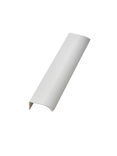 Furnipart Hoekgreep EDGE STRAIGHT mat wit