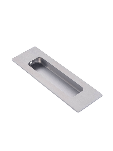 Dulimex Rechthoekige schuifdeurkom 120x40 mm – Inox geborsteld