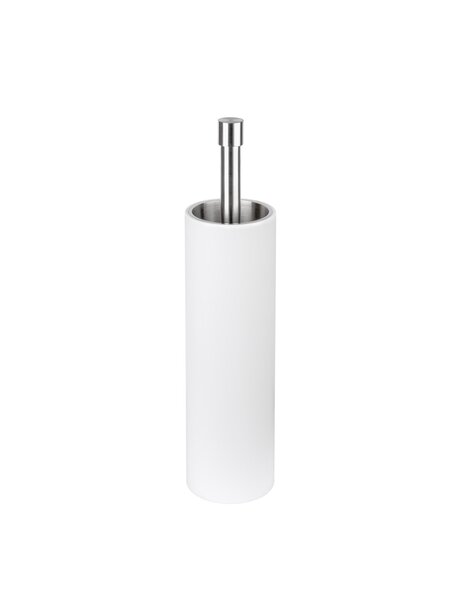 Formani Formani toiletborstel stand Piet Boon ONE PB302 - RVS / Wit Corian
