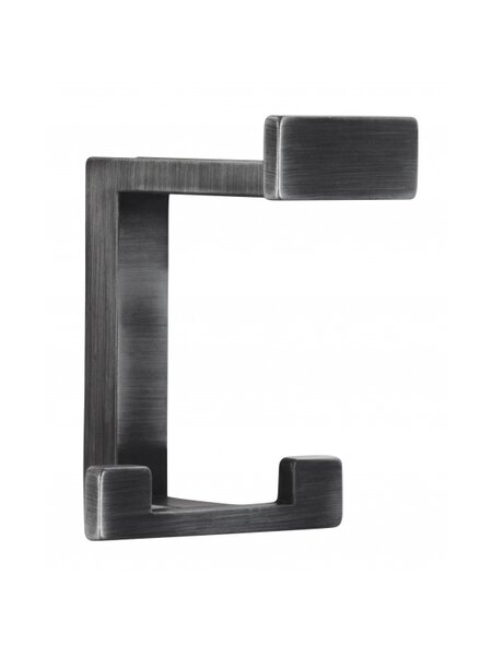 I.B.E. Hoed-/jashaak 92 mm hoog ijzer kleur