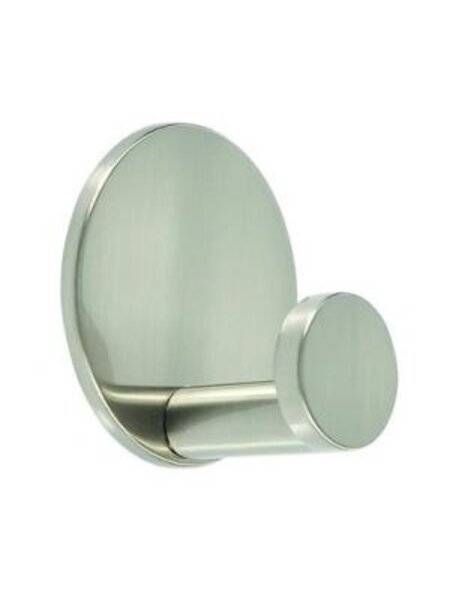 I.B.E. Jas- kleerhaak RVS zelfklevend Rond model