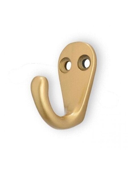 I.B.E. Jashaak enkel 2- gaats horizontaal 20 mm breed mat goud