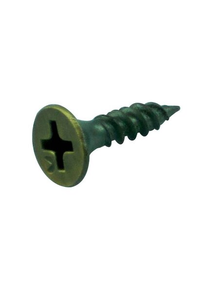 HDD Schroef brons L= 17mm