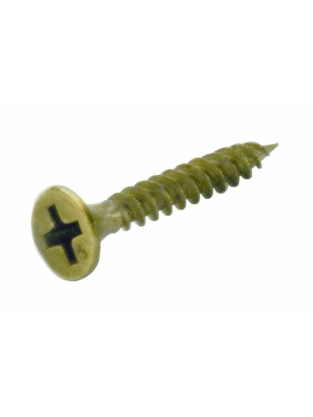 HDD Schroef brons L= 24mm