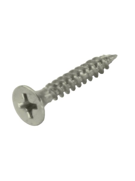 HDD Schroef RVS Chroom/nikkel L= 24mm