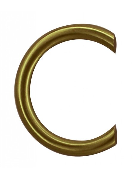 HDD Huisletter C mat goud
