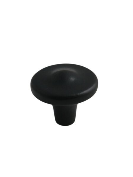 I.B.E. Ronde meubelknop JUPITER Ø 34 mm zwart