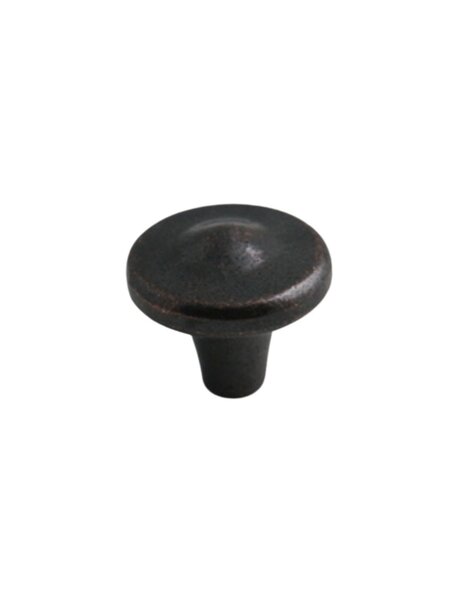 I.B.E. Ronde meubelknop JUPITER Ø 34 mm roodkoper