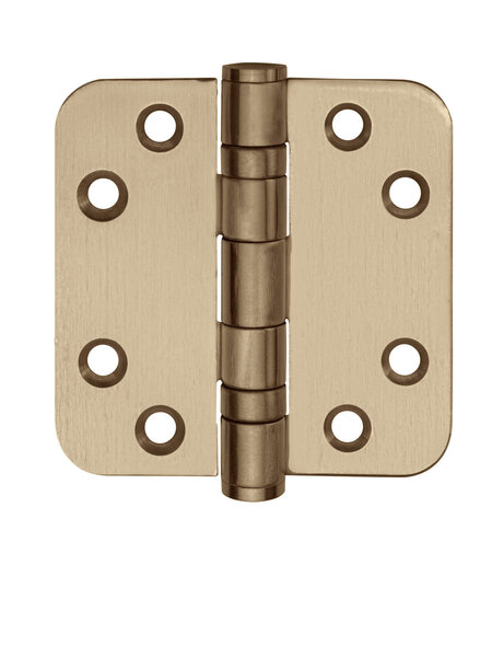 Formani Formani kogellagerscharnier BASICS LBSA7676 afgeronde hoeken PVD licht brons