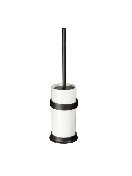 Dauby Dauby toiletborstelhouder "White pot" verouderd ijzer (VO)