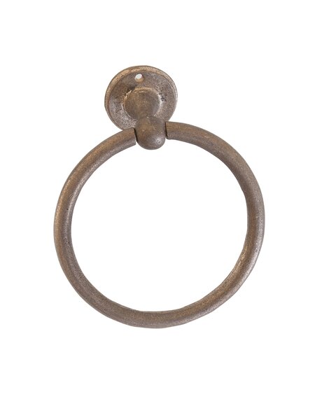 Dauby Dauby handdoekring  - ruw brons (RB)