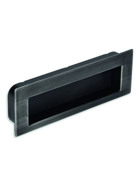 I.B.E. Inkapschelp rechthoekig 112x38x13 - ijzer geborsteld