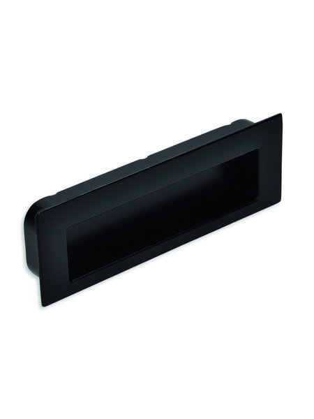I.B.E. Inkapschelp rechthoekig 112x38x13 - mat zwart
