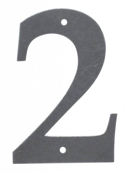 HDD Huisnummer 2 ijzer