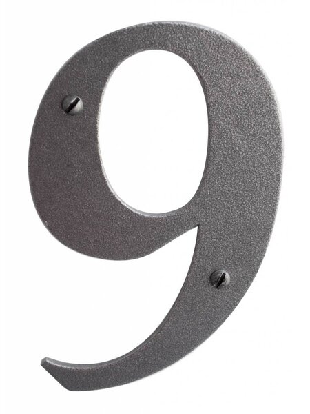 HDD Huisnummer 9 ijzer
