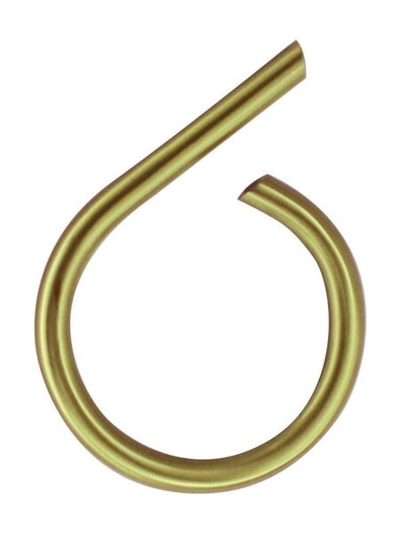 HDD Huisnummer 6 mat goud rond
