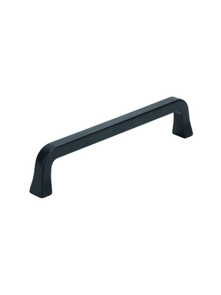 I.B.E. Greep trompet mat zwart cc 128 mm