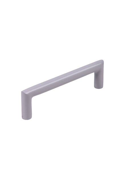 I.B.E. Meubelgreep  90° RVS/wit - Ø 10 mm - 96 mm