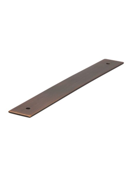 I.B.E. Achterplaat voor meubelgrepen 160 mm - antiek messing