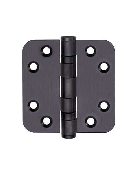 Formani Formani kogellagerscharnier BASICS LBSA7676 afgeronde hoeken - Gunmetal PVD