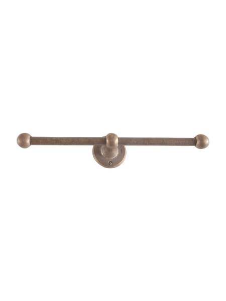 Dauby Dauby houder dubbel - ruw brons (RB)