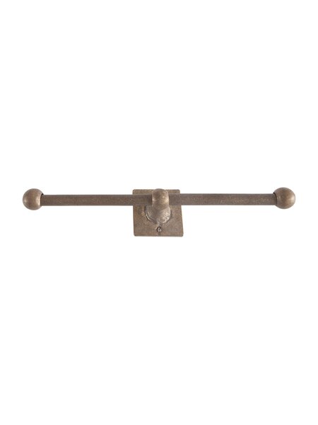 Dauby Dauby houder dubbel square - ruw brons (RB)
