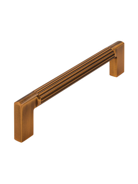 I.B.E. Meubelgreep LINES - antiek messing - Rond