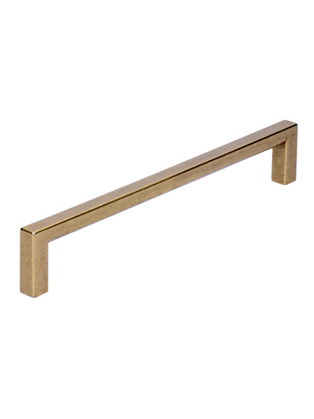 I.B.E. Meubelgreep  vierkant Vintage Gold