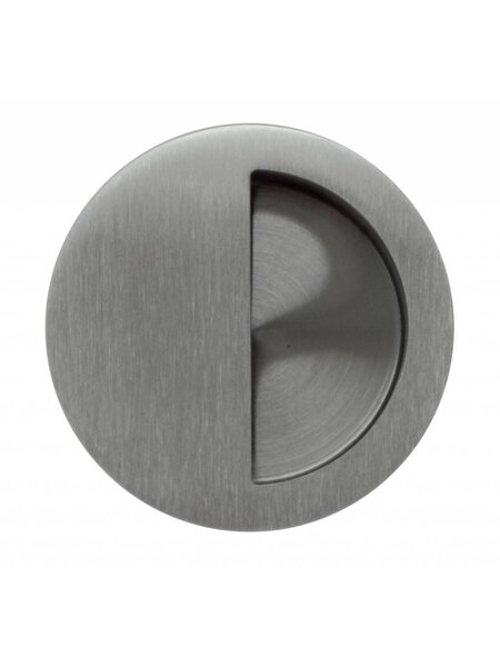 HDD Schuifdeurkom groot rond 90 mm per stuk RVS plus