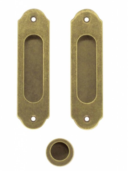 HDD Retro schuifdeurkom FRA old yellow per set