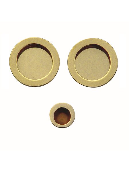 HDD Schuifdeurkom FRA rond per set goud