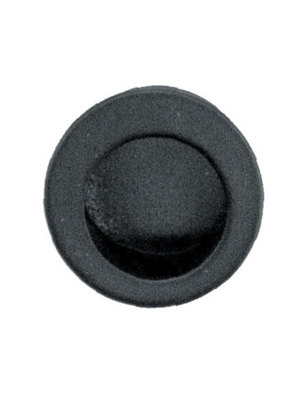 HDD Schuifdeurkom FRA vingertop Ø 29 mm zwarte per stuk