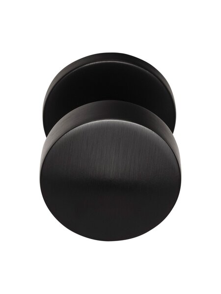 Formani Vaste voordeurknop BASICS LB503V - Gunmetal PVD