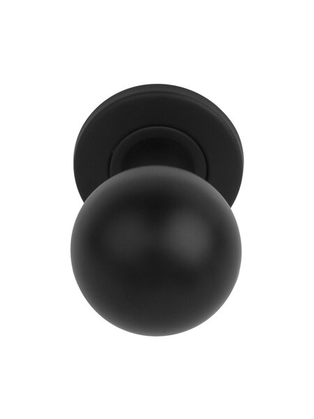 Formani Vaste bolvormige voordeurknop BASICS LB501 - Mat zwart